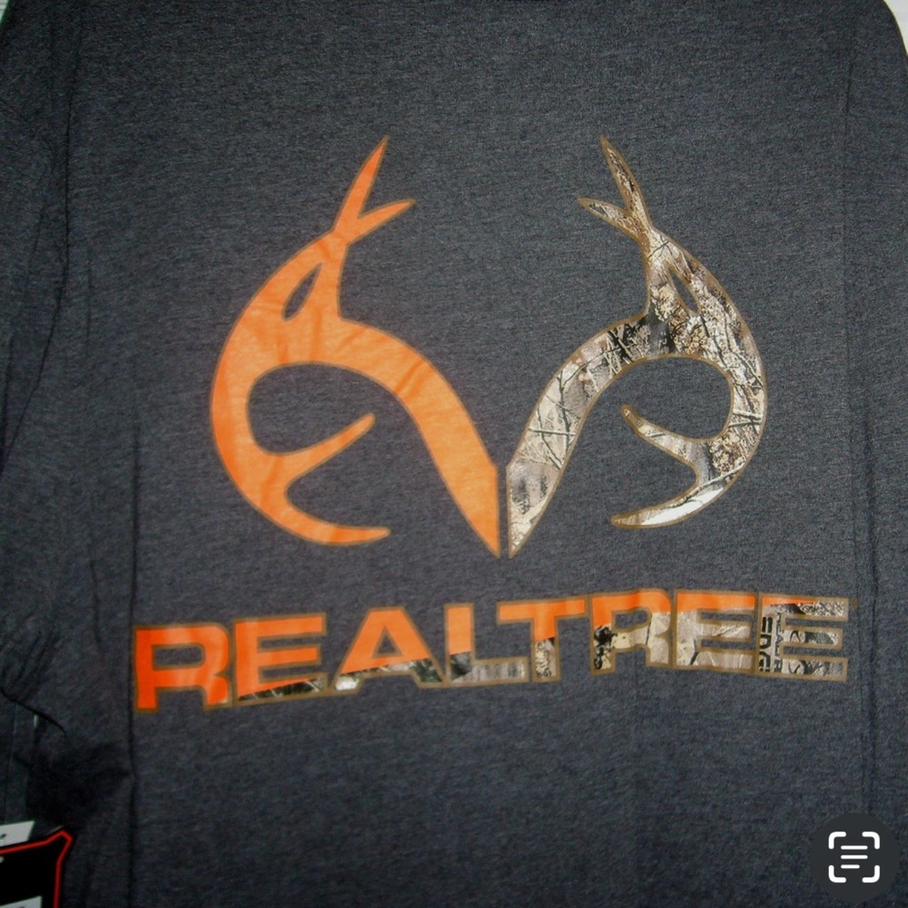 Men’s Long Sleeve Ocean& Coast Realtree Antler Camo Design Tee Size XLT new